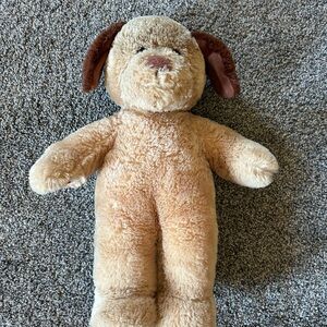 Build-A-Bear Tan and Brown Stuffed Dog